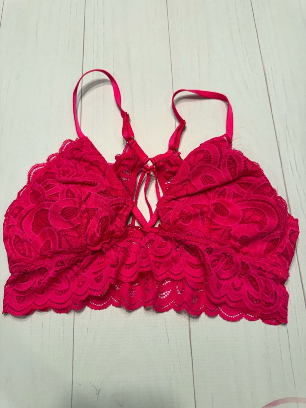 Aerie Pink Bralette Size M